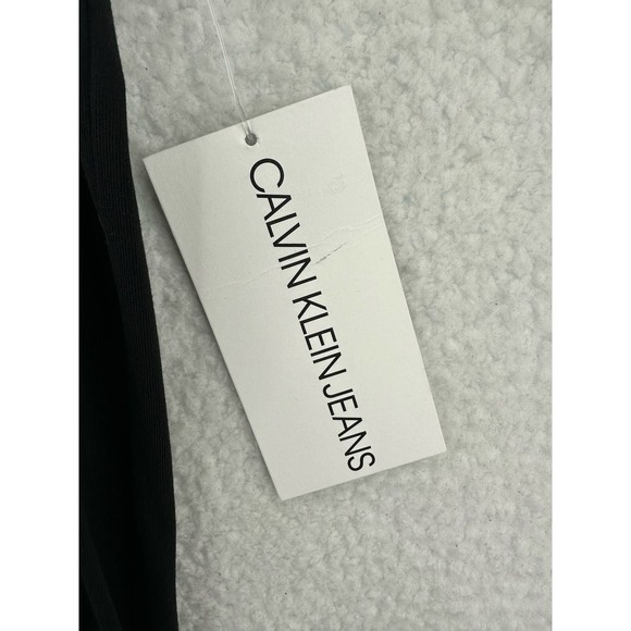 Calvin Klein Monogram Crew Neck T-Shirt Peacoat Mens Smaill - Picture 7 of 8